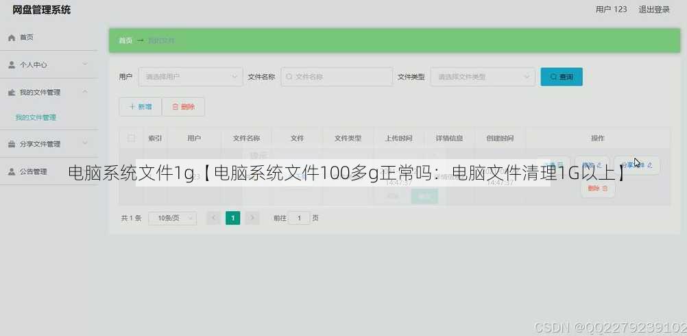 电脑系统文件1g【电脑系统文件100多g正常吗：电脑文件清理1G以上】