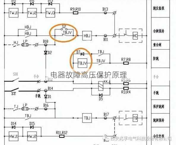 电器故障高压保护原理