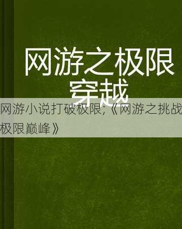 网游小说打破极限;《网游之挑战极限巅峰》