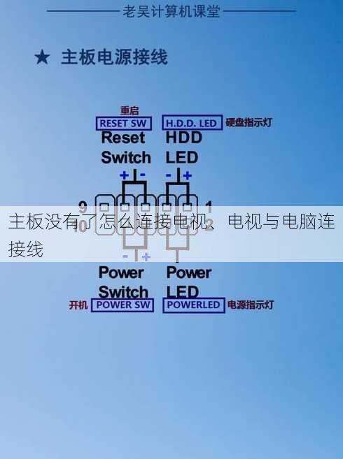 主板没有了怎么连接电视、电视与电脑连接线