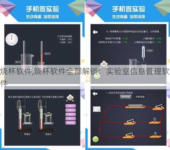 烧杯软件,烧杯软件全部解锁：实验室信息管理软件