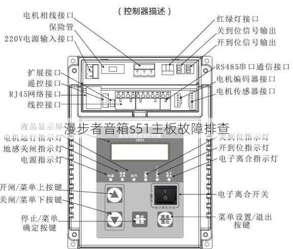 漫步者音箱s51主板故障排查