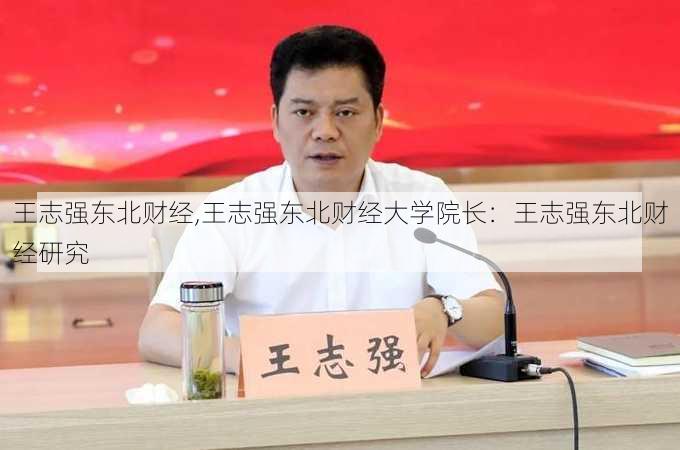 王志强东北财经,王志强东北财经大学院长：王志强东北财经研究