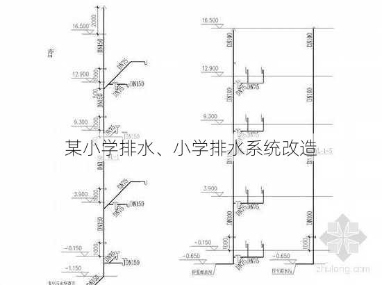 某小学排水、小学排水系统改造