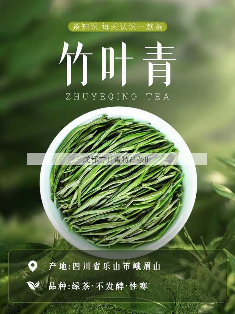 成都竹叶青特产茶叶