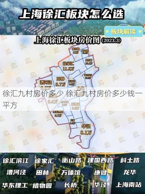 徐汇九村房价多少 徐汇九村房价多少钱一平方