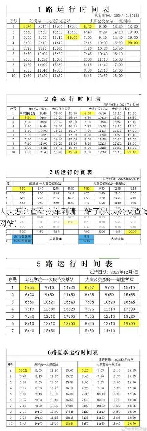 大庆怎么查公交车到哪一站了(大庆公交查询网站)