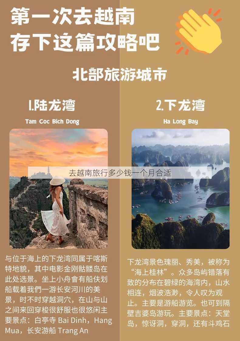 去越南旅行多少钱一个月合适