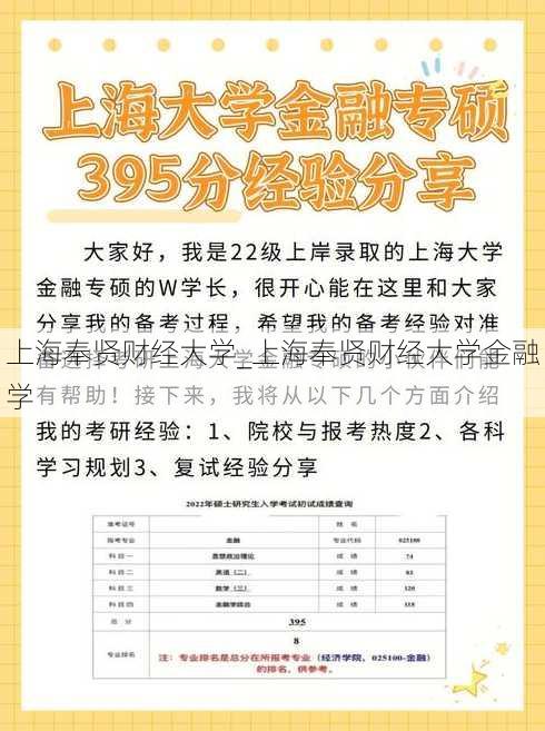 上海奉贤财经大学_上海奉贤财经大学金融学