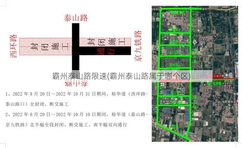 霸州泰山路限速(霸州泰山路属于哪个区)