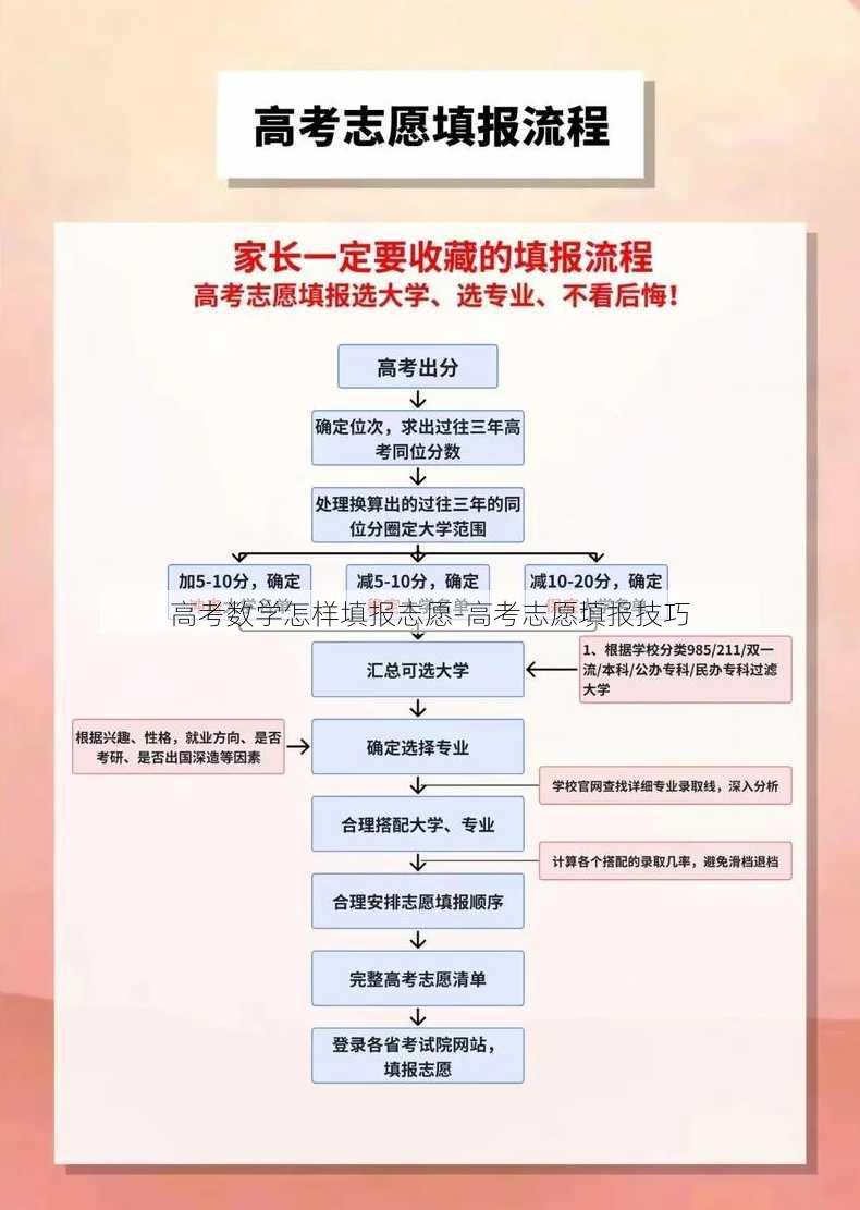 高考数学怎样填报志愿-高考志愿填报技巧