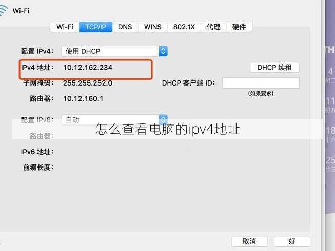 怎么查看电脑的ipv4地址