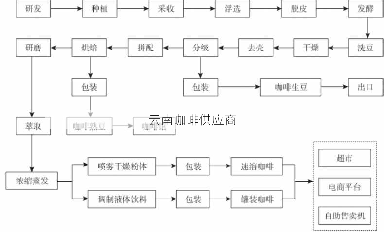 云南咖啡供应商