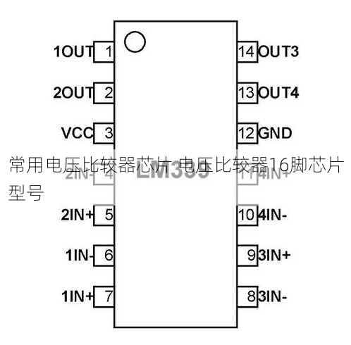 常用电压比较器芯片 电压比较器16脚芯片型号