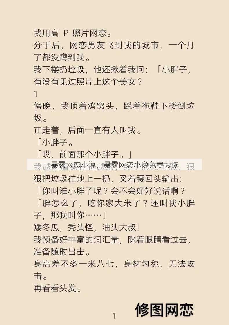 暴露网恋小说、暴露网恋小说免费阅读